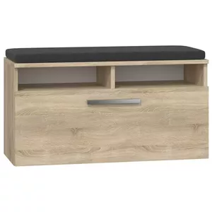 Закрытый обувной шкаф Top e Shop RIVA SZAFKA SONOMA — дуб (Oak), 850×460 мм, ЛДСП 16 мм
