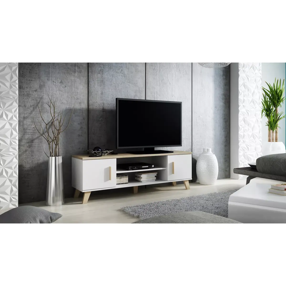 Тумба под ТВ Cama Meble LOTTA 160 2D2K Photo 2