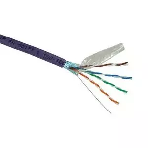Сетевой кабель Solarix SXKD-5E-FTP-LSOH RJ45 CAT5E 305м Черный