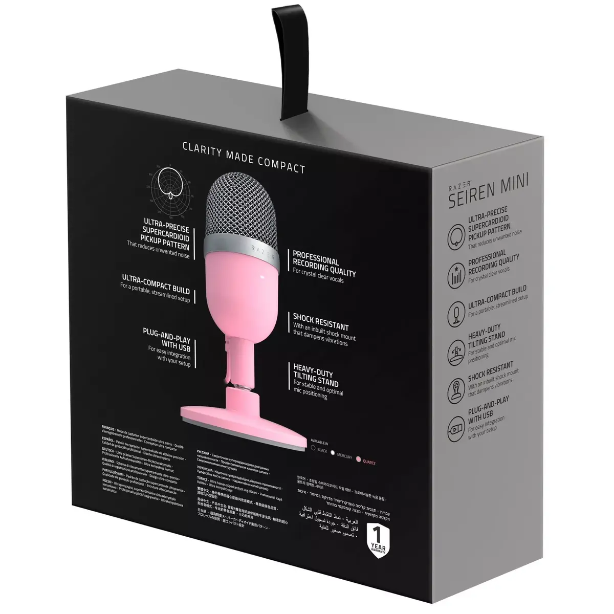 Настольный микрофон Razer Seiren Mini Photo 5