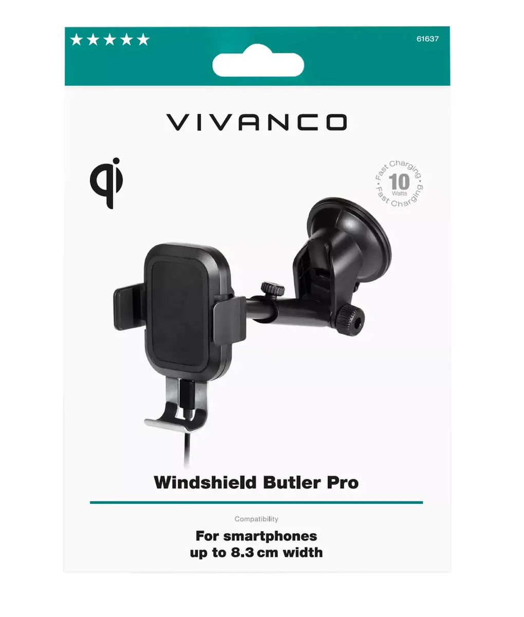 Passive holder Vivanco Windshield Butler Pro Photo 6