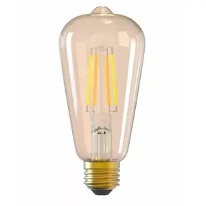 Smart bulb Tellur WiFi Filament E27 amber white warm dimmer 6W 806lm