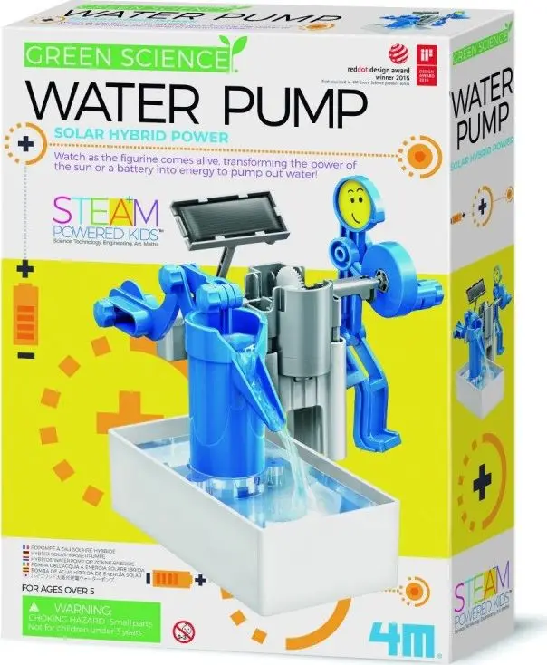 4M Green Science Water Pump — inženierijas komplekts Photo 4