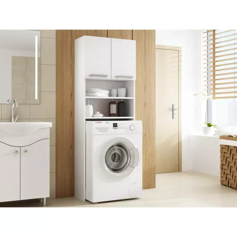 Topeshop PRALKA POLA BIEL bathroom storage cabinet PRALKA POLA BIEL Photo 2