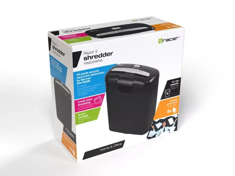 Papīra skaldītājs TRACER Razor 2 Photo 4