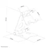 Foldable phone stand Neomounts DS10-150SL1 Photo 18