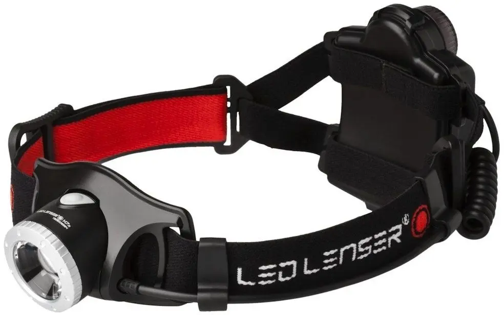 Galvas lampa Ledlenser H7R.2 Melna