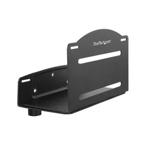 Wall-mounted CPU Holder StarTech CPUWALLMNT — adjustable mount for desktop towers, fits widths 12.2–21.2 cm, max load 10 kg