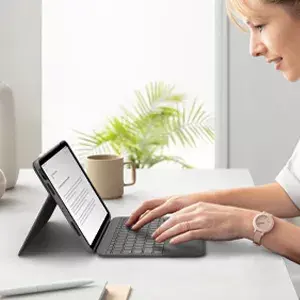 Klaviatūras maciņš Logitech Folio Touch iPad Air 4 5 paaudzei Photo 4
