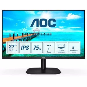 AOC B2 27B2DA LED display 68,6 cm (27") 1920 x 1080 pikseļi Full HD Melns