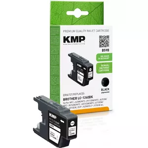Картридж KMP Brother LC-1240 Multip.4x 600S Черный