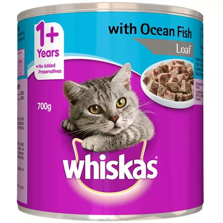 Mitrie kaķu barība Whiskas ar lašiem