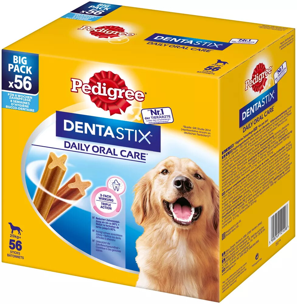 Suku kopšanas gardumi suņiem Pedigree Denta