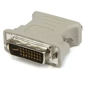DVI-I to VGA Cable Adapter, StarTech DVIVGAMF — DVI-I (male) to VGA (female), beige