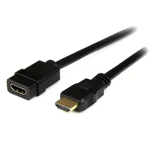 HDMI extension cable StarTech HDEXT2M — 2 m, HDMI Type A male to female, High Speed HDMI 1.4, 4K@30Hz, 10.2 Gbit/s, Ethernet