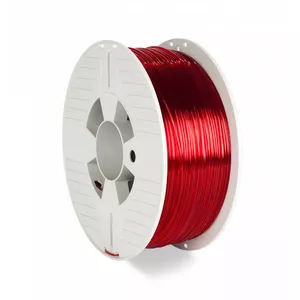 3D printing material Verbatim 55054 Polyethylene Terephthalate Glycol Red Transparent