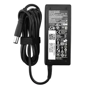 Dell AC Adapter 19.5V 3.34A 65W 7.4mm x 5.0mm with power cable