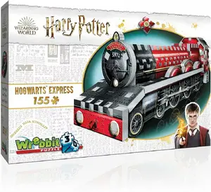 TACTIC Puzzle 155 pieces — Wrebbit HP Hogwarts Express 3D train puzzle