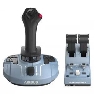 Thrustmaster Airbus Edition Melns, Zils USB Džoistiks Analogā / digitālā PC (dators)