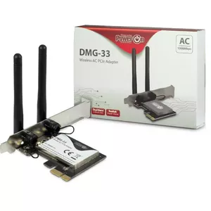 Inter-Tech DMG-33 Iekšējs WLAN 1300 Mbit/s