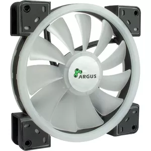 Inter-Tech 88885539 Datora dzesēšanas sistēma Datora korpusam Ventilators 14 cm Melns 1 pcs