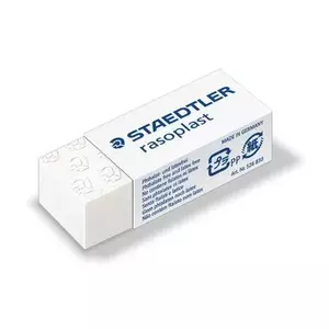 Eraser Staedtler rasoplast 526 B white, 43×19×13 mm, 1 pc
