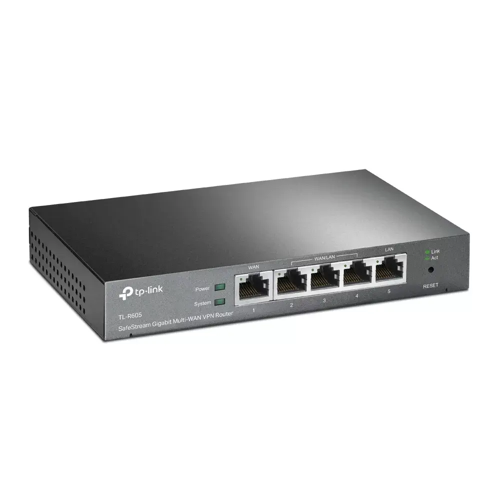 Maršrutētājs TP-Link SafeStream Gigabit Multi-WAN VPN TL-R605 Photo 2