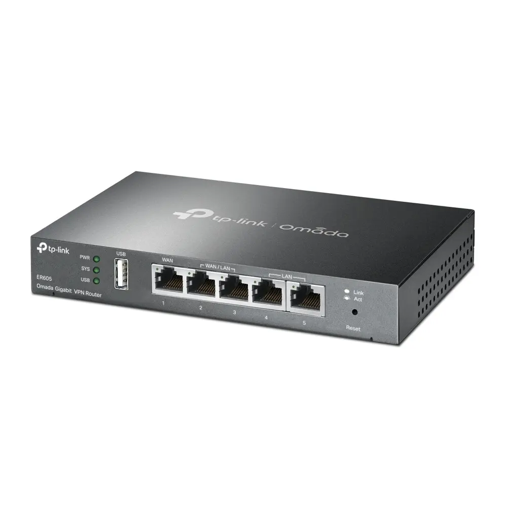 Router TP-Link SafeStream Gigabit Multi-WAN VPN TL-R605 Photo 4