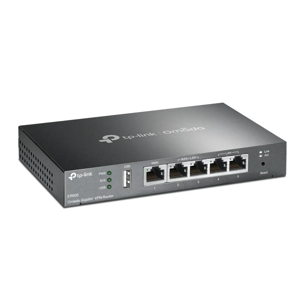 Router TP-Link SafeStream Gigabit Multi-WAN VPN TL-R605 Photo 6
