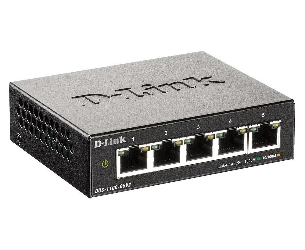 Сетевой коммутатор D-Link DGS-1100-05V2 Photo 3