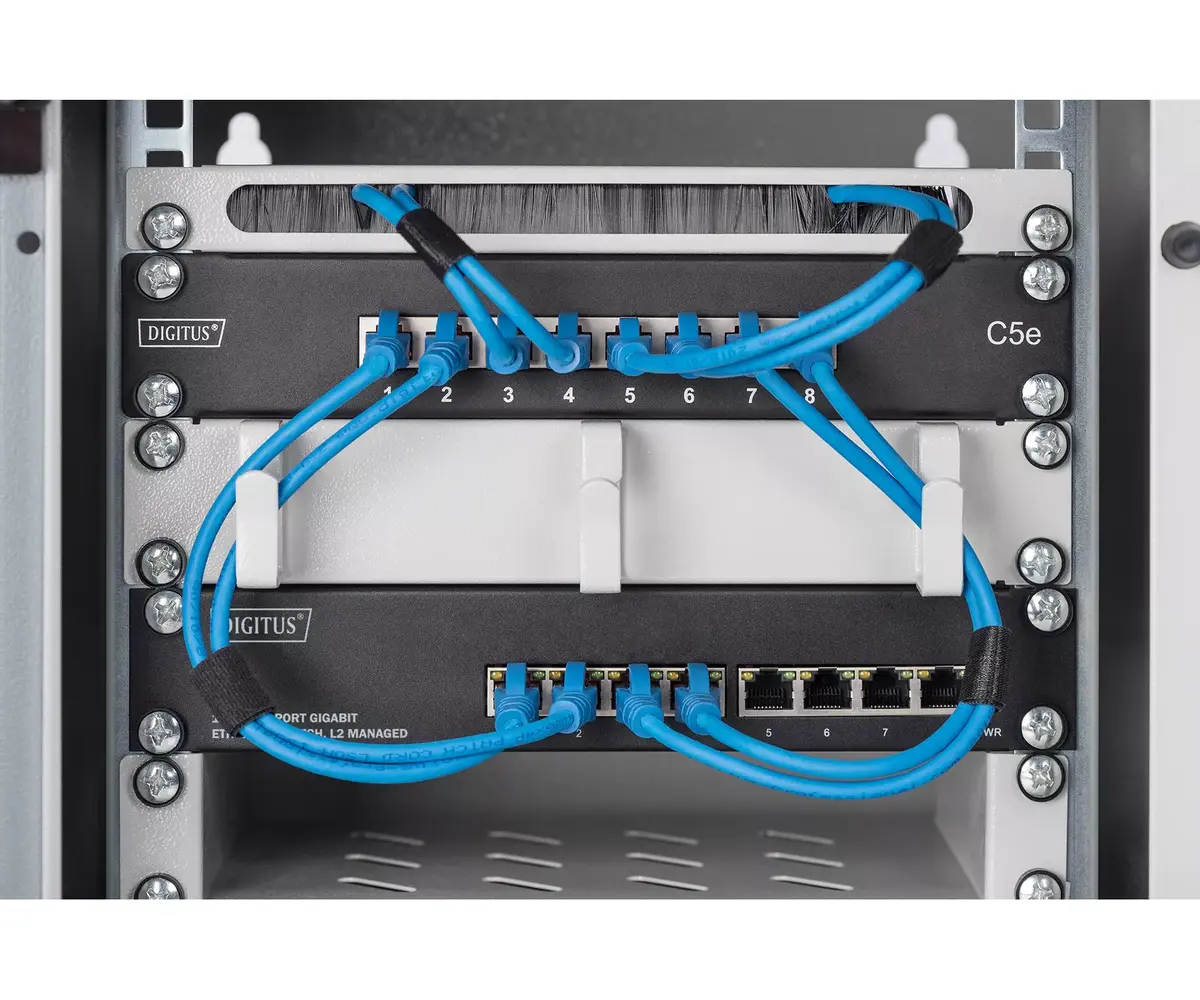 Pārvaldāms slēdzis Digitus 8 Port Gigabit Switch Photo 2