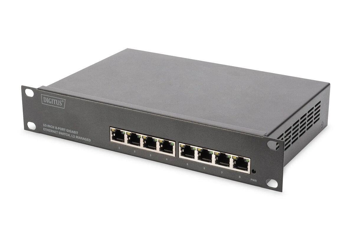 Digitus DN-80117 10 collu 8 portu