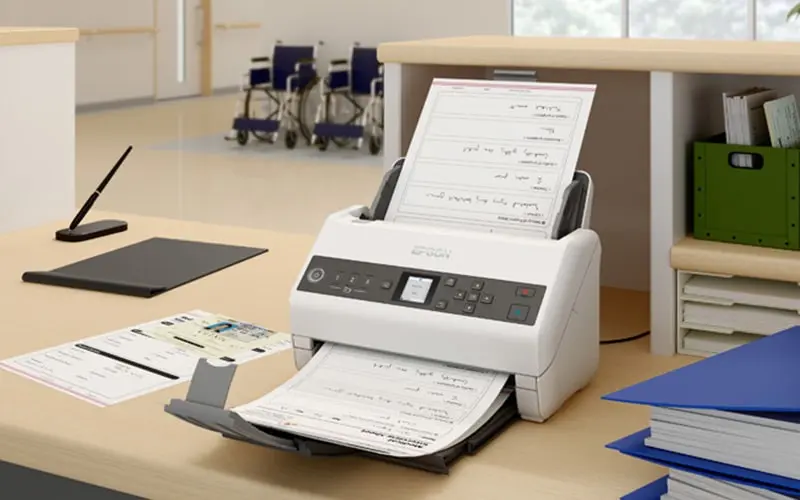 Epson DS-730N Sheet-fed Scanner Photo 5