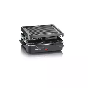 Раклетница Severin RG 2370 на 4 персоны 600 Вт черная
