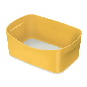 Storage tray Leitz MyBox Cosy Storage Tray Yellow Rectangular 246x160x98mm