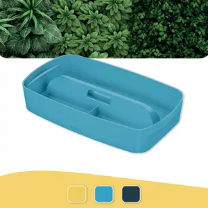 Storage organizer LEITZ MyBox L Small Light Blue (model 150-03780) compact desktop storage