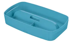 Leitz MyBox Cosy Organiser Tray Small Plastic Blue with Handle