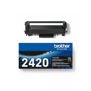 Тонер-картридж Brother TN-2420 черный, ресурс примерно 3000 страниц