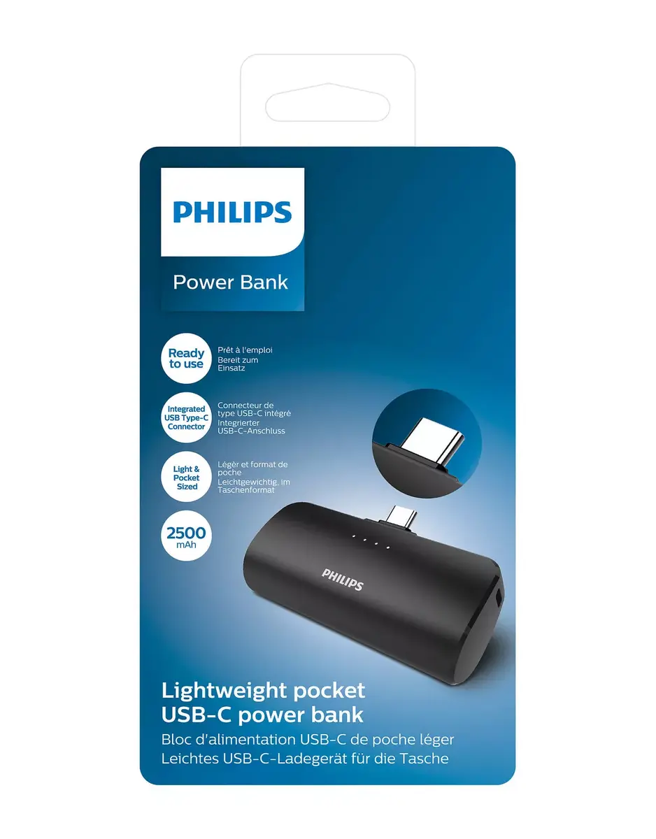 Power Bank Philips DLP2510C/03 PHIL-DLP2510C/00 Photo 2
