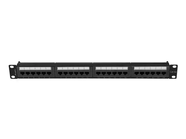 LANBERG PPUA-1024-B 1U patch panelis 24 porti Photo 2