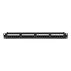 LANBERG PPUA-1024-B 1U patch panelis 24 porti Photo 2
