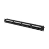 LANBERG PPUA-1024-B 1U patch panelis 24 porti Photo 4