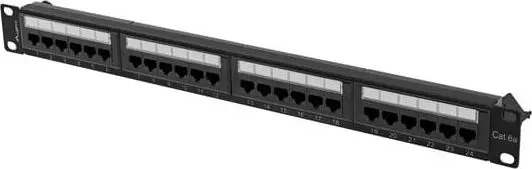 LANBERG PPUA-1024-B 1U Patch Panel 24-Port Cat6a Photo 6