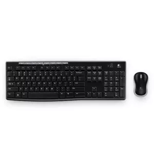 Беспроводная клавиатура и мышь Logitech MK270, английский язык
