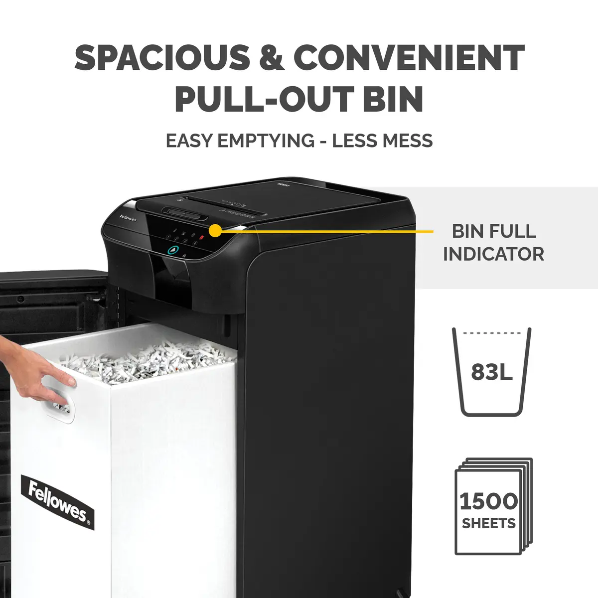 Fellowes AutoMax 600M Shredder Photo 10