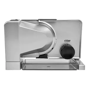 Electric slicer Ritter serano⁷ — 130 W, max slice thickness 23 mm, black/stainless steel