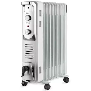 Fakir RF 09 TURBO PLUS Iekštelpas Pelēks 2300 W Elektriskais eļļas sildītājs