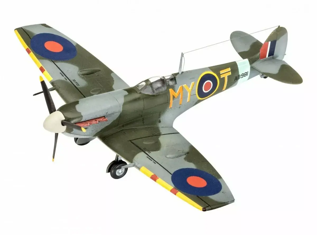 REVELL plastmasas modelis BF109G-10 & Spitfire MK.V 1:72 Photo 4