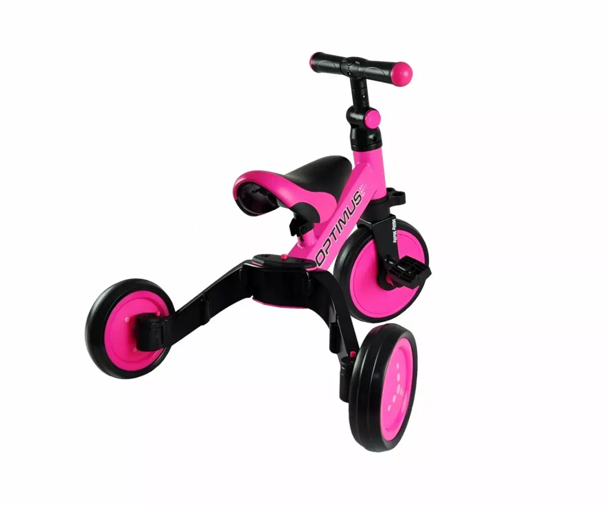 Bērnu velosipēds milly mally Optimus Pink Photo 4