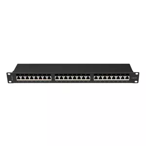 Patch Panel 1U Lanberg PPSA-1024-B